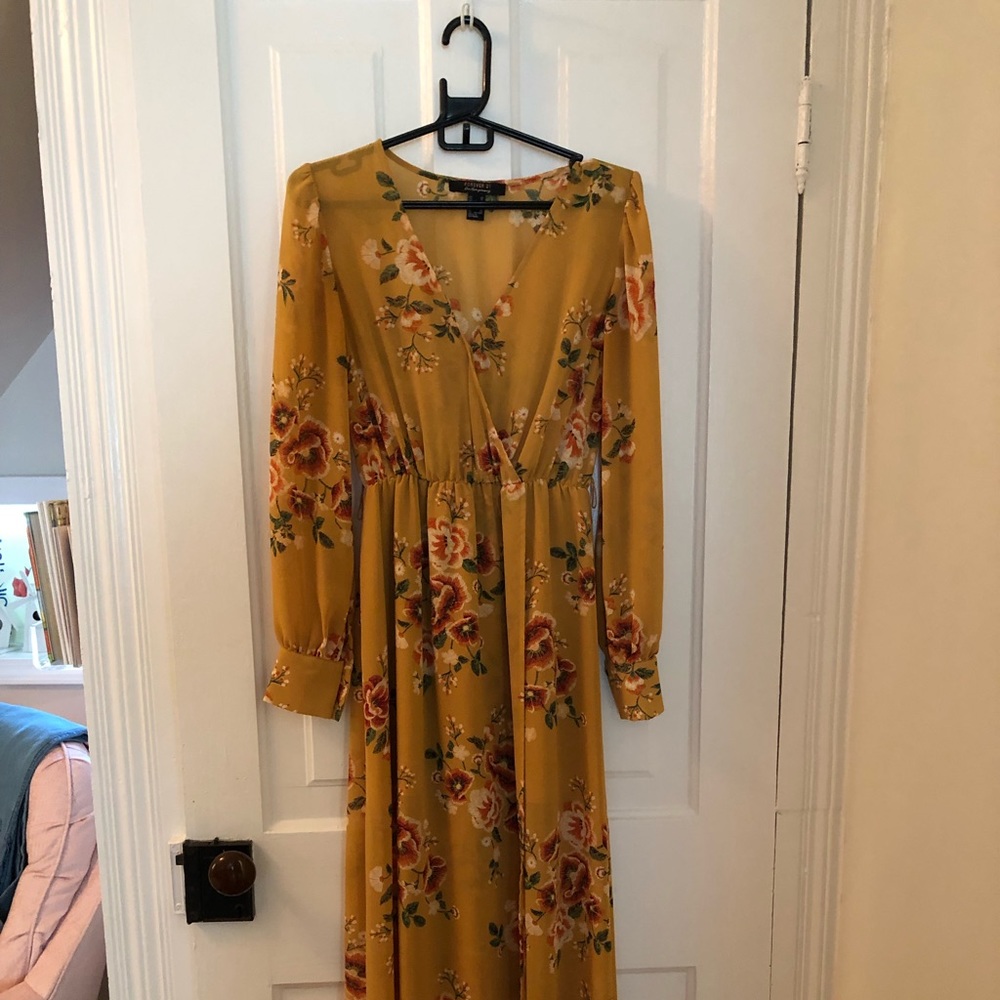 Floral maxi dress